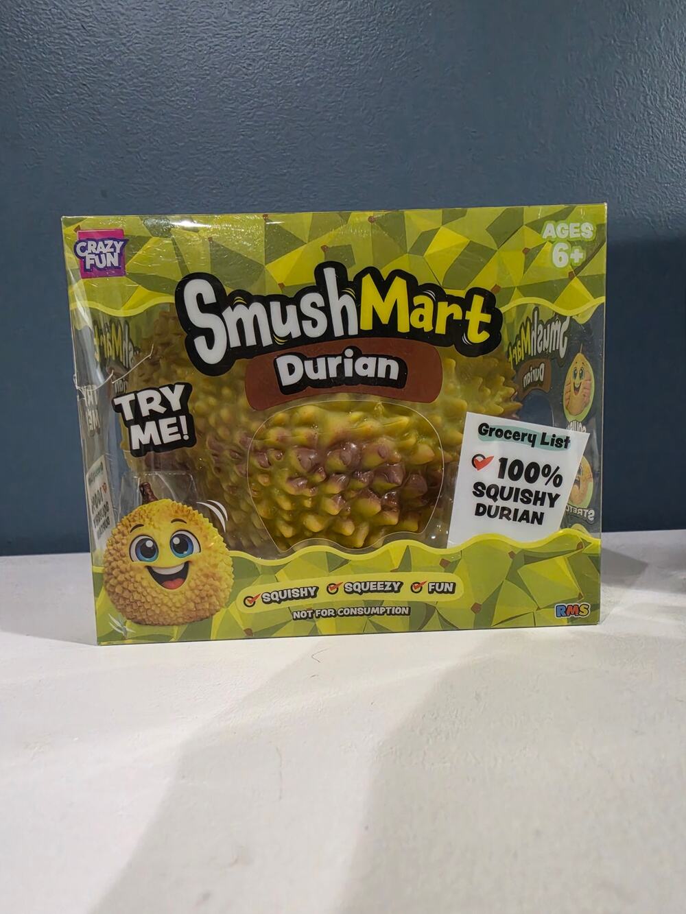 SmushMart Crazy Fun SmushMart DURIAN Squishy – SKU 9256070